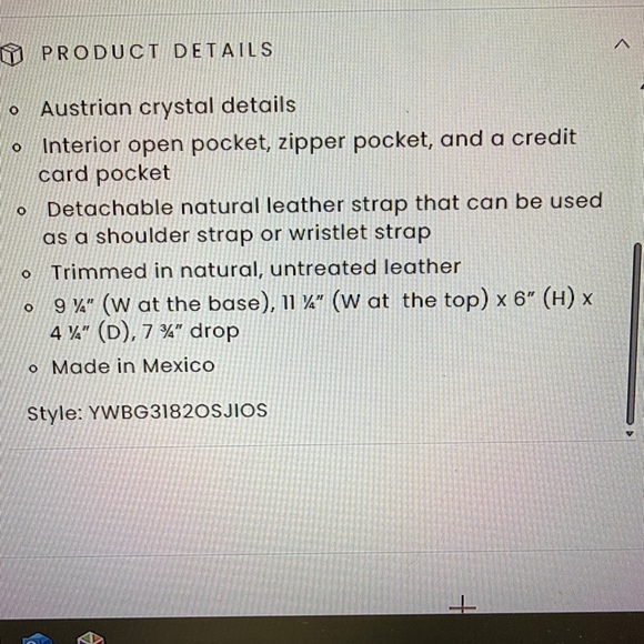 Consuela Iris your Way Metallic Leopard Shoulder Bag - Picture 9 of 9